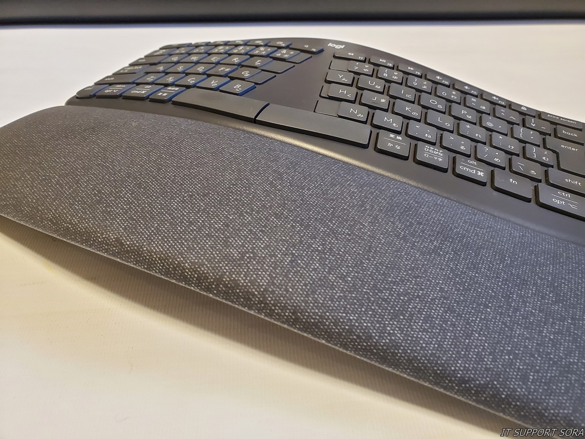 Logicool ERGO K860キーボードレビューとHHKBとの比較 IT・パソコンサポートSORA｜埼玉県ふじみ野市